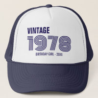Vintage Custom 30th 40th 50th 60th Birthday Squad