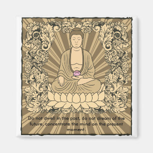 Vintage Custom Buddha Magnet