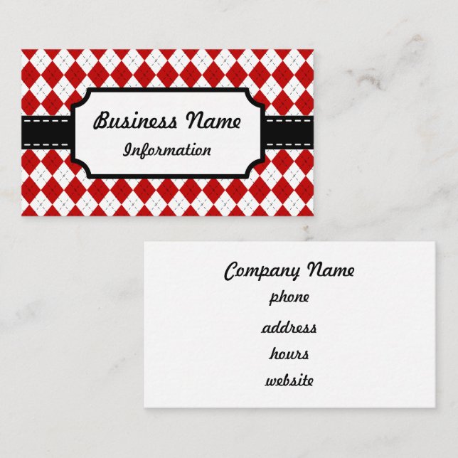 Vintage Custom Business Cards (Front/Back)