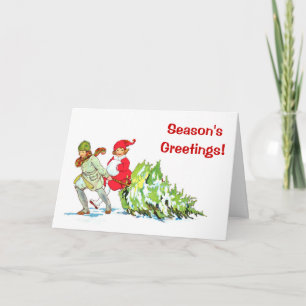 Vintage Custom Christmas Card