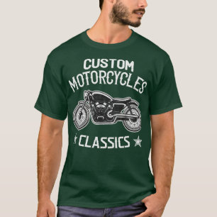 Vintage Custom Motorcycles T-Shirt