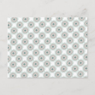 Vintage Customisable Pattern - Weddings Postcard