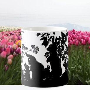 Vintage Cute Animal Easter Coffee Mug