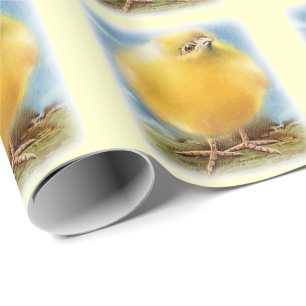 Vintage Cute Animal Easter Wrapping Paper
