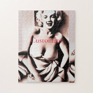 Vintage Cute Blonde Thunder_Cove  Jigsaw Puzzle