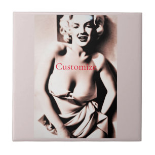 Vintage Cute Blonde Thunder_Cove Tile