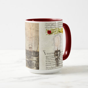 Vintage cute coffee mug