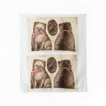 Vintage cute Puppy dog Cut and sew Pattern