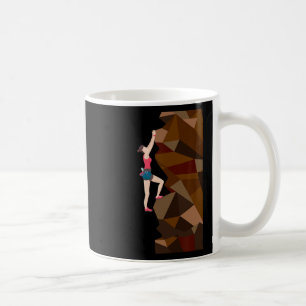 Vintage Cute Rock Climbing Tee Gifts For Women Gir Coffee Mug