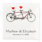 Vintage Cute Tandem Bicycle Custom Wedding