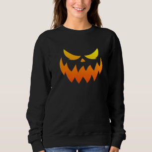 Vintage Cutest Orange Jack O Lanterns Pumpkin Face Sweatshirt