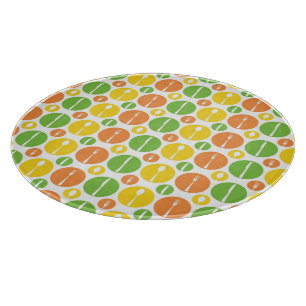 Vintage Cutlery Pattern Cutting Board