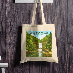 Vintage Cuyahoga Valley National Park Tote Bag