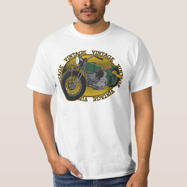 Vintage Cycle Rider Men's Value T-shirt (Front)