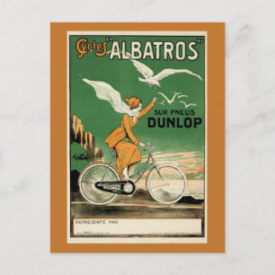 Vintage Cycles Albatros Postcard