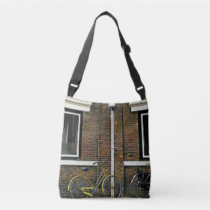 Vintage cycling gifts crossbody bag