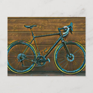 Vintage cycling gifts mountain bike gifts postcard