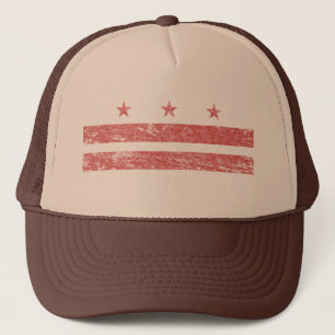 Vintage D.C. Flag Trucker Hat