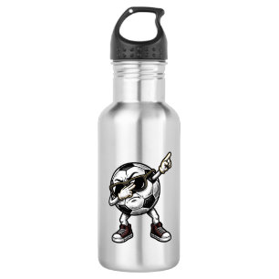 Vintage Dabbing Soccer Ball Shirt Design (2)_1 532 Ml Water Bottle