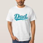 Vintage Dad Since 2014 (any year) T Shirt<br><div class="desc">Dad Since. Customisable date T shirt. Perfect shirt for the new Dad,  father's day,  birthday,  birth annoucements and more... </div>