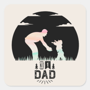 Vintage Dad Sticker dad joke loading dad gift