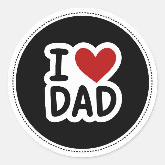 Vintage Dad Sticker | fatherhood (Front)