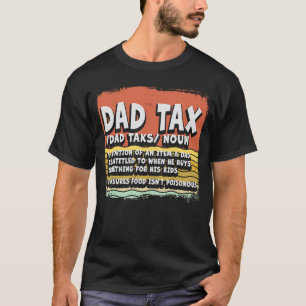 Vintage Dad Tax Definition Men  Father's Day  2 T-Shirt