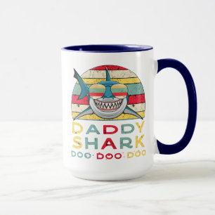Vintage Daddy Shark "Doo Doo Doo" Mug
