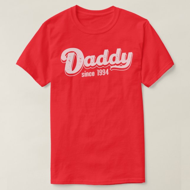 Vintage Daddy Since 1994 T-Shirt (Design Front)