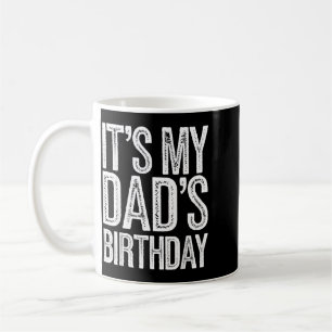 Vintage Dads Birthday Distressed Design Men Women Coffee Mug
