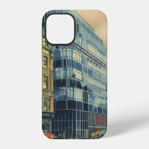 Vintage Daily Express Building on Fleet Street iPhone 12 Case