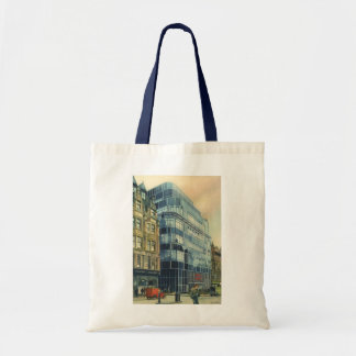 Vintage Daily Express Building on Fleet Street Tote Bag