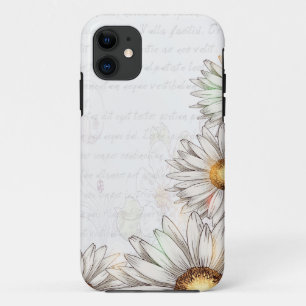 Vintage Daisies & Writing Case-Mate iPhone Case