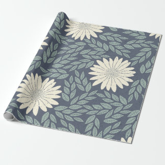 Vintage Daisy Bloom Wrapping Paper