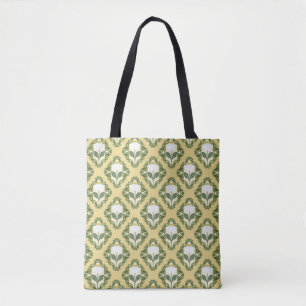Vintage Daisy Vine Tote Bag