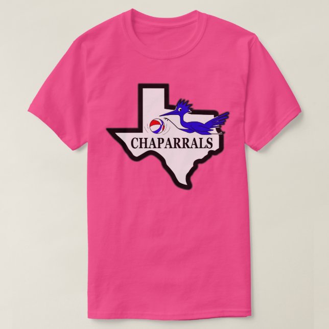 Vintage Dallas Chapparals Basketball 1973 TShirt (Design Front)