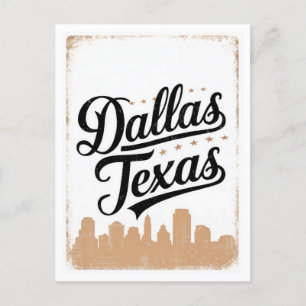 Vintage Dallas Texas Postcard