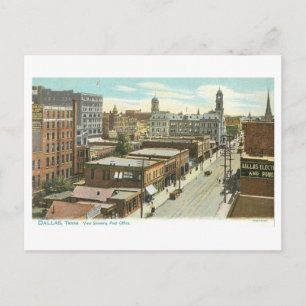 Vintage Dallas, Texas Postcard