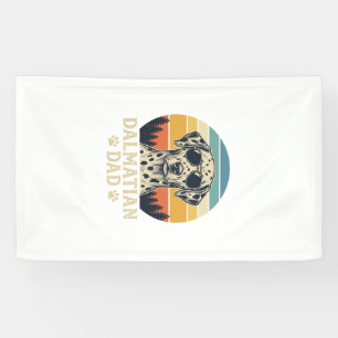 Vintage Dalmatian Dad Dog Lover Design_1 Banner