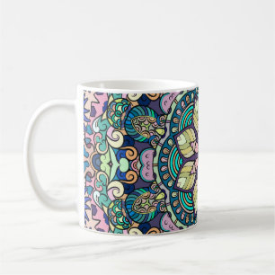 Vintage Damask: Elegant Seamless Pattern Coffee Mug