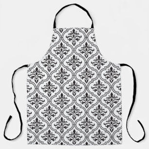 Vintage Damask Seamless Classic Design Apron