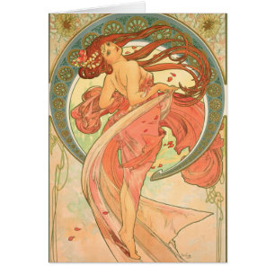 Vintage Dance by Alphonse Mucha