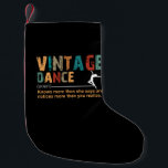 Vintage Dance Definition Dance Lover Gift Small Christmas Stocking<br><div class="desc">Vintage Dance Definition Dance Lover Gift !!</div>