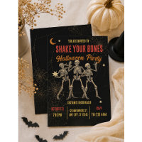 Vintage Dancing Skeleton Halloween