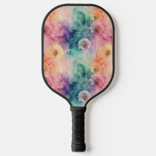 Vintage Dandelion Abstract Pattern (5) Pickleball Paddle