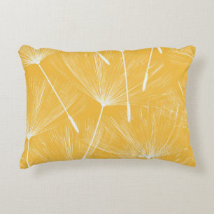 Vintage Dandelions: Seamless Pattern Decorative Cushion