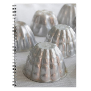 Vintage Dariole Mould Notepad Spiral Notebook