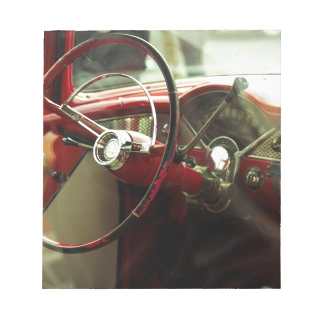 Vintage dashboard notepad (Front)