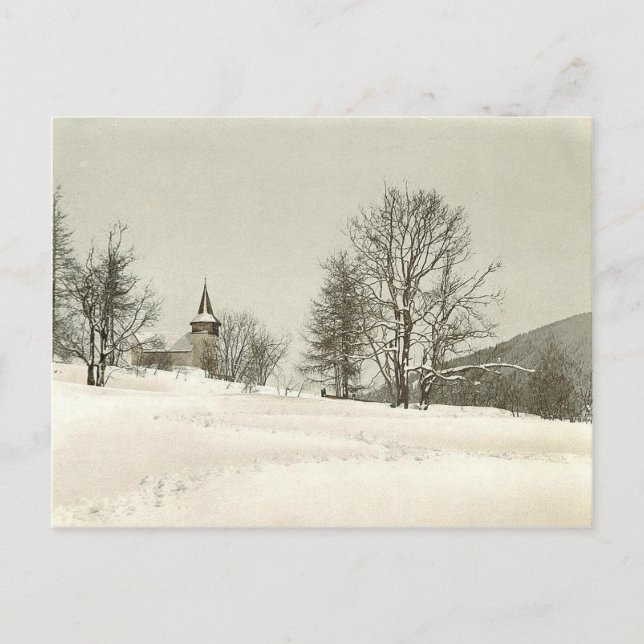 Vintage Davos, Switzerland - Postcard (Front)