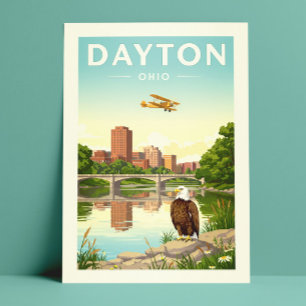 Vintage Dayton Ohio Postcard